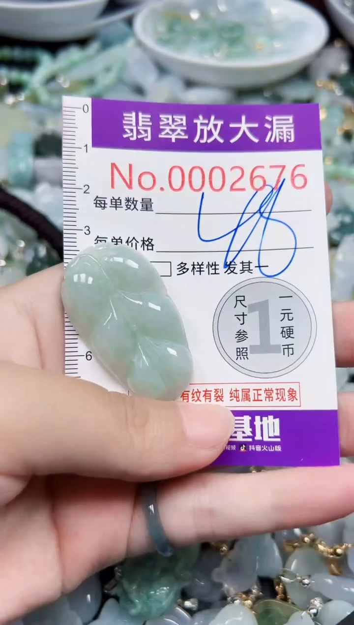 颈饰未镶嵌翡翠2676