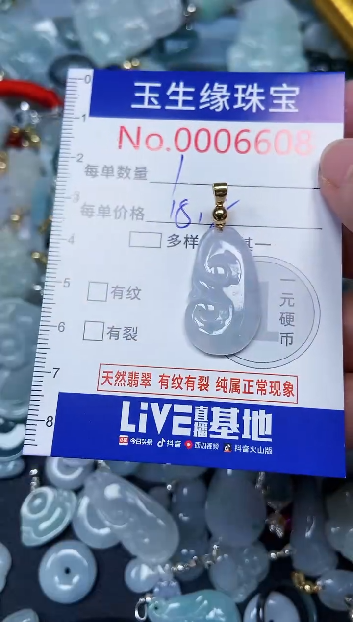 【闪购商品】翡翠颈饰未镶嵌闪购00006608