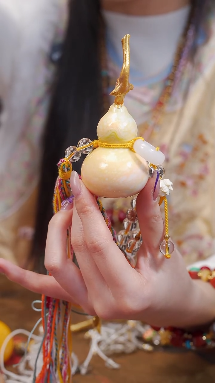 558漆艺工艺小葫芦58