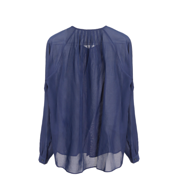 OIKOS女装白色百搭时尚休闲长袖打底简约纯色春秋小衫5H30B4401