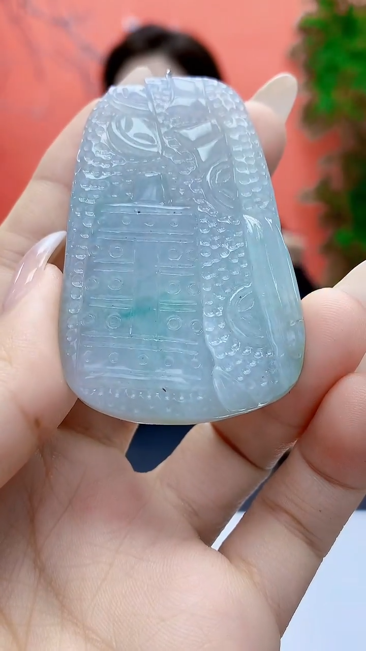 未镶嵌定制翡翠4829ty-毛货挂件168