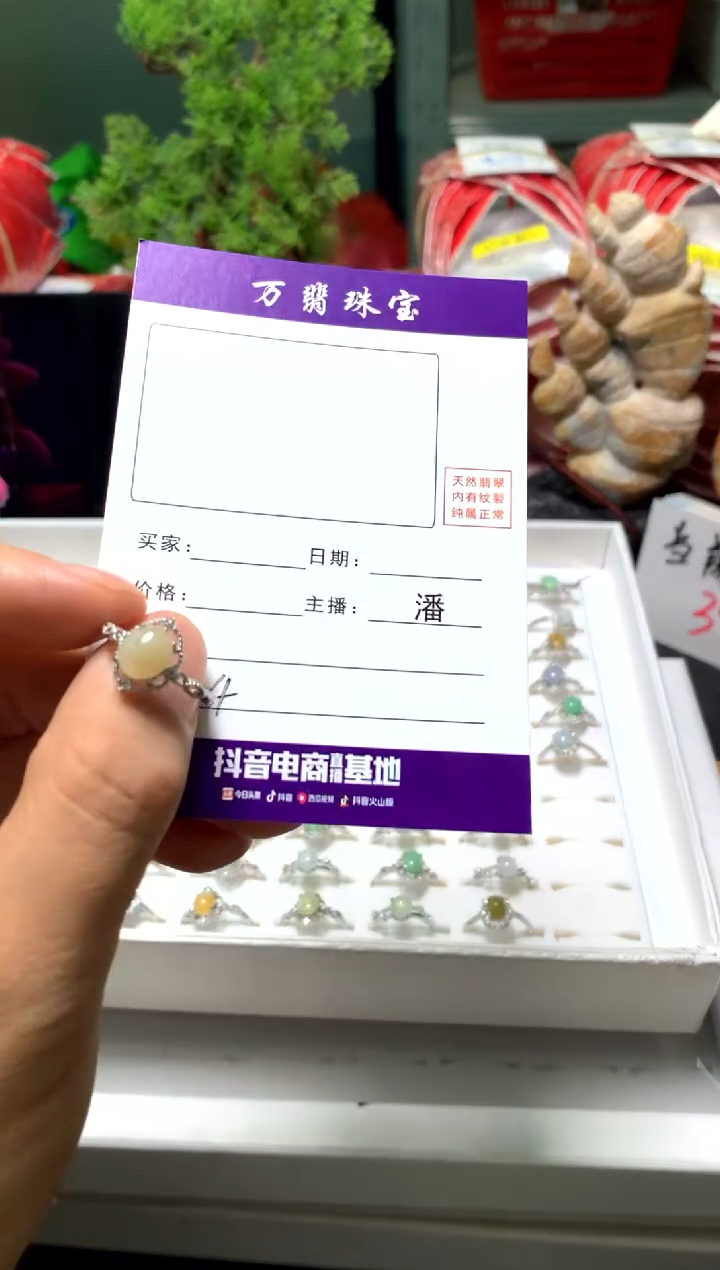 【闪购商品】翡翠戒指合金01/12潘004