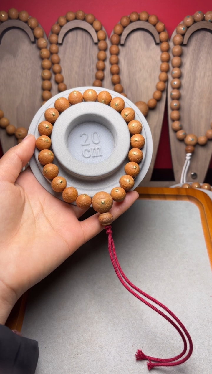 吊坠凤眼菩提12凤眼手串铜钉