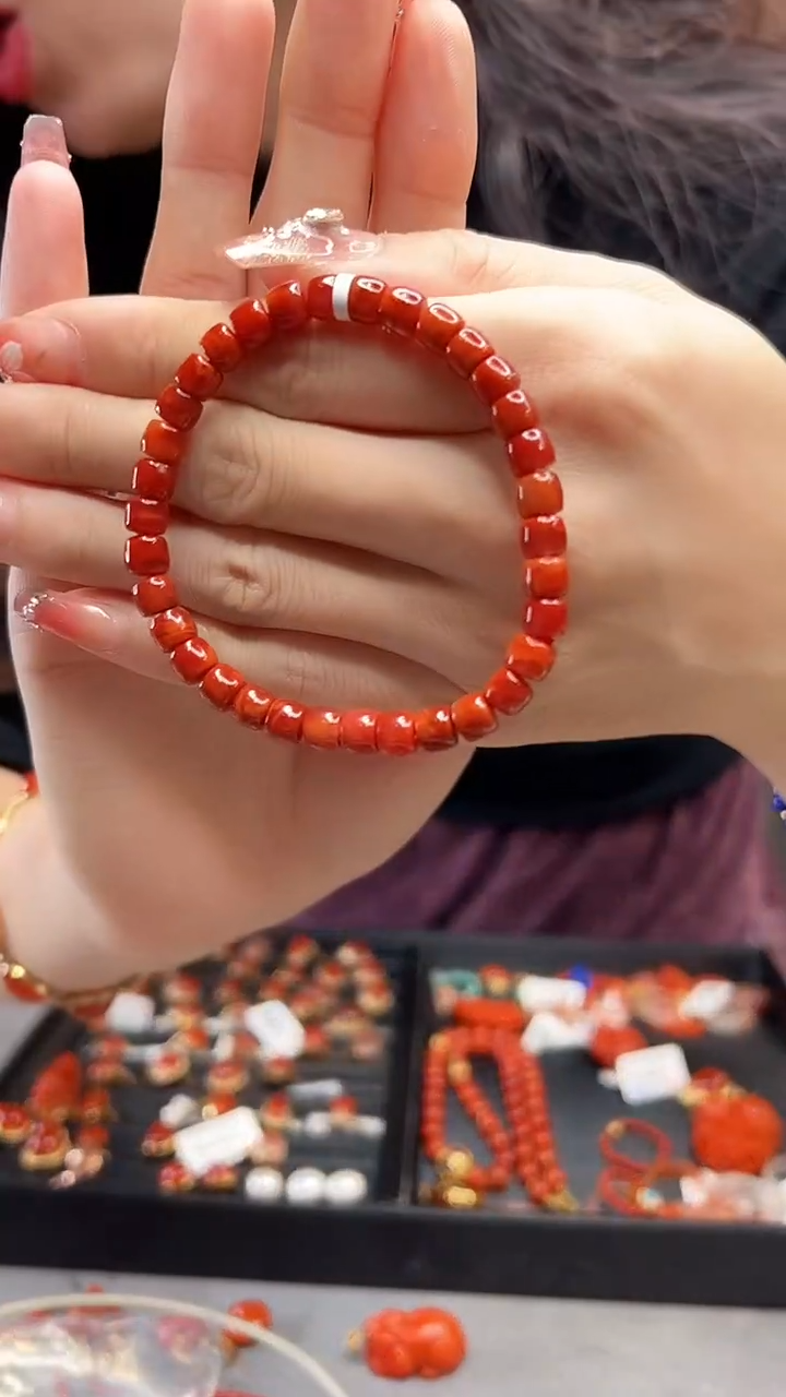 【闪购商品】南红玛瑙手串未镶嵌6mm