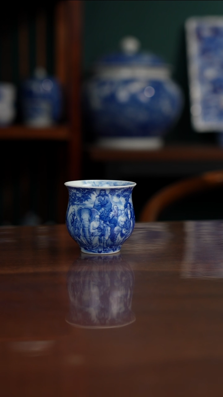  晓竹窑 十八罗汉图