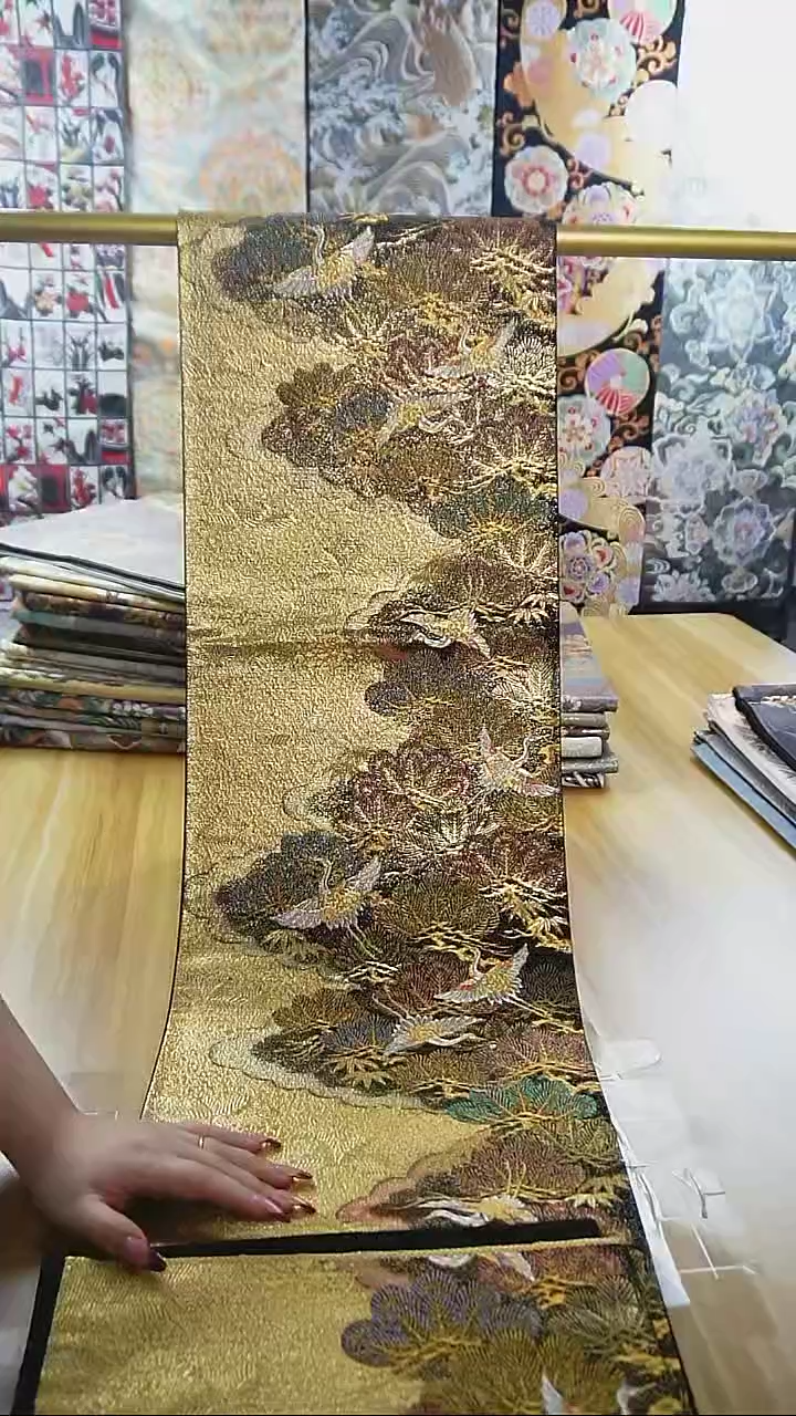 【闪购商品】织绣织锦82松针仙鹤