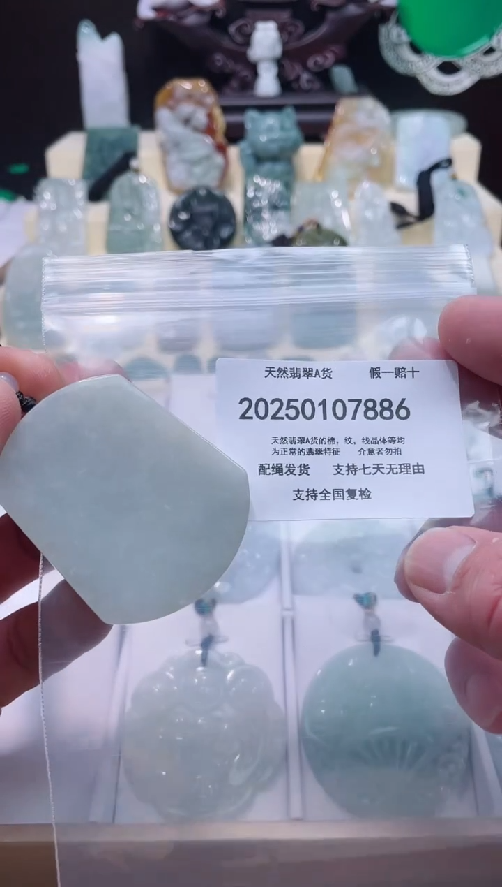 【闪购商品】翡翠颈饰未镶嵌闪购商品8号店200250010026