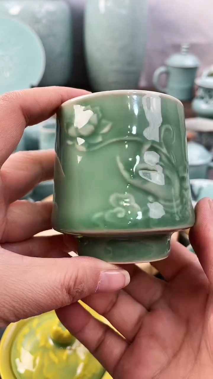 【闪购商品】特价 微瑕 慧仙青瓷