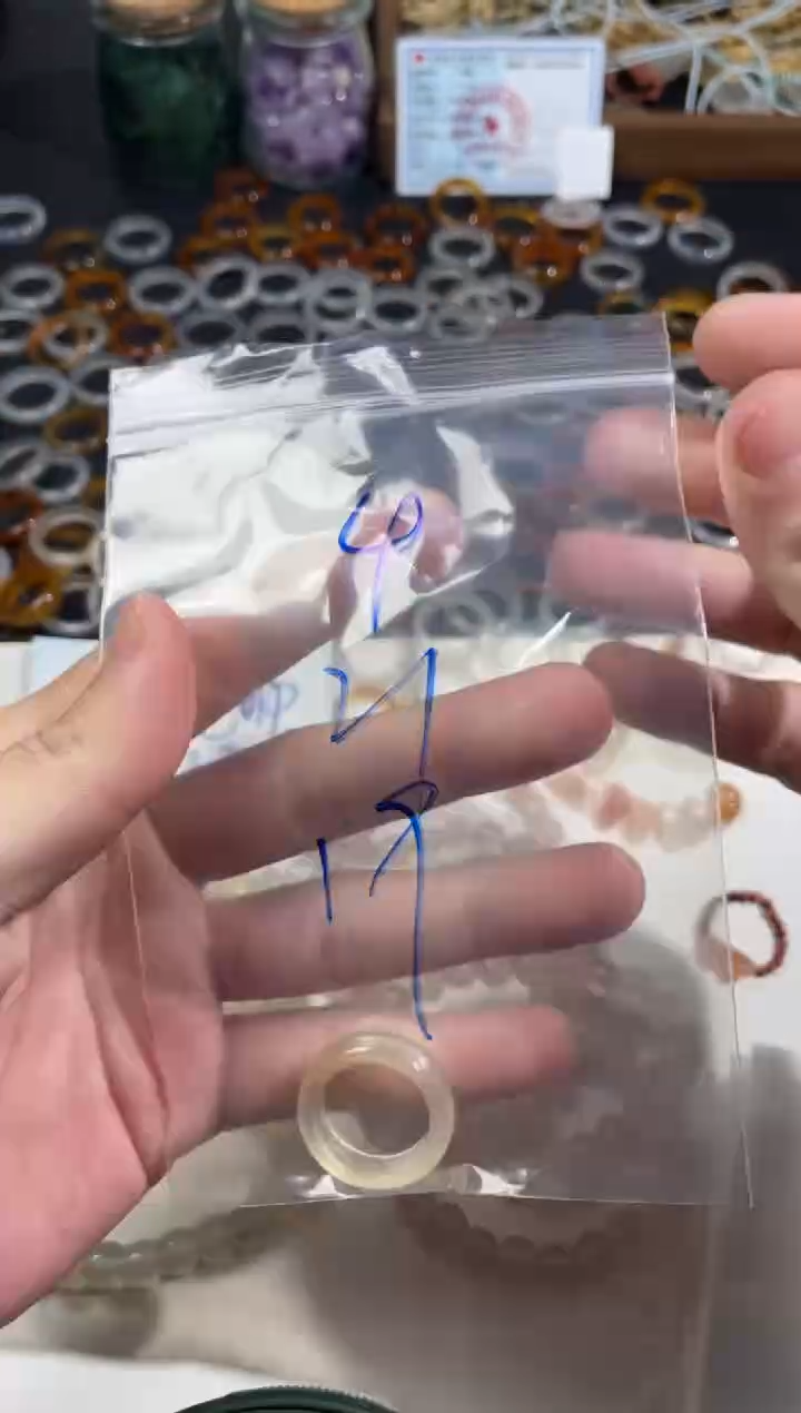 【闪购商品】玛瑙/玉髓戒指未镶嵌4