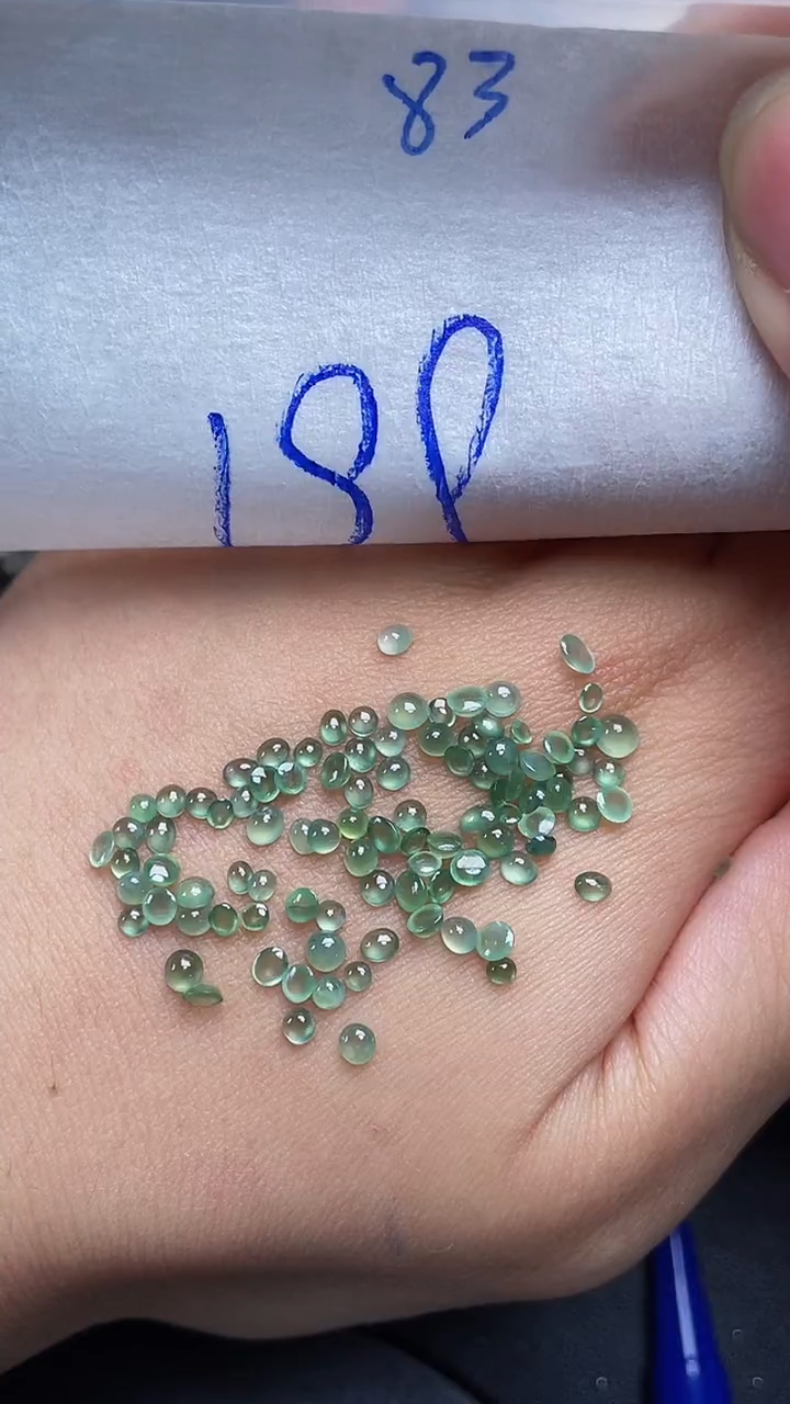 定制翡翠未镶嵌天然缅甸翡翠A货83