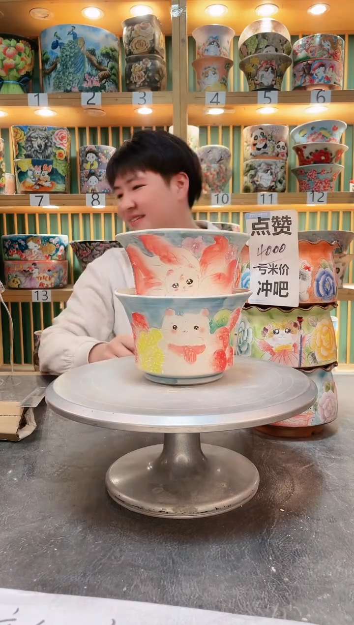 【闪购商品】瓷片默认微瑕一物一拍0216-085-2个