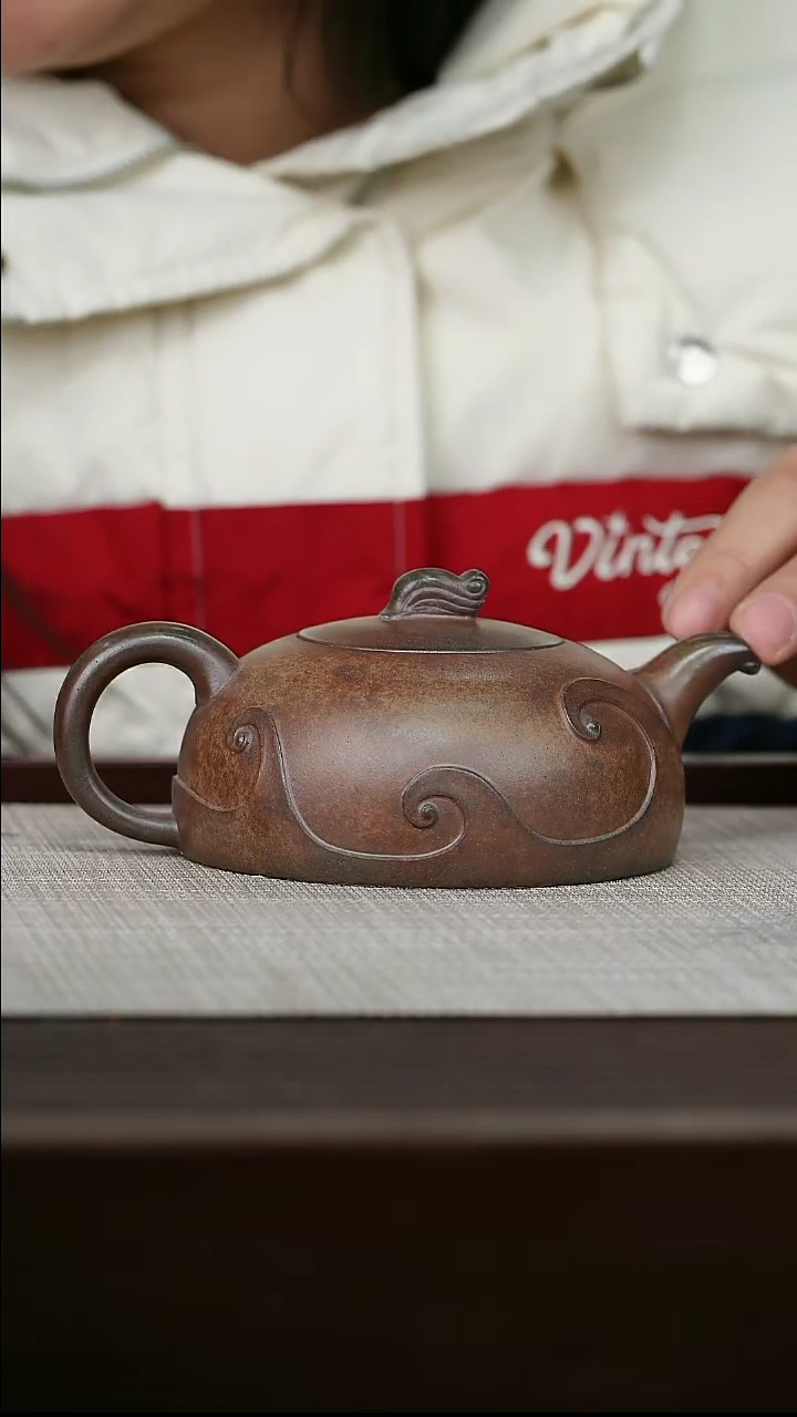 【闪购商品】宜兴原矿紫砂壶茶壶220C