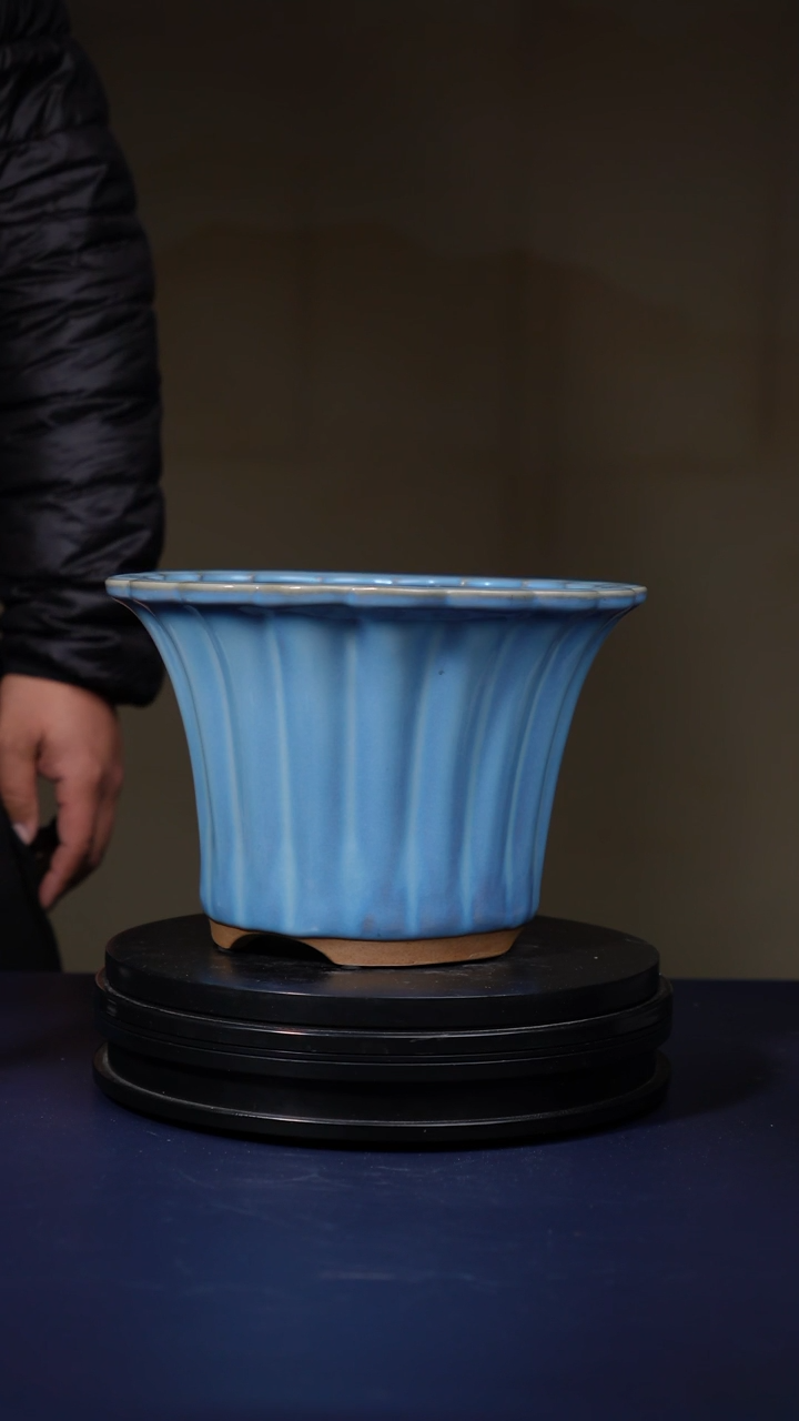 【闪购商品】摆件钧瓷宋钧兰花盆