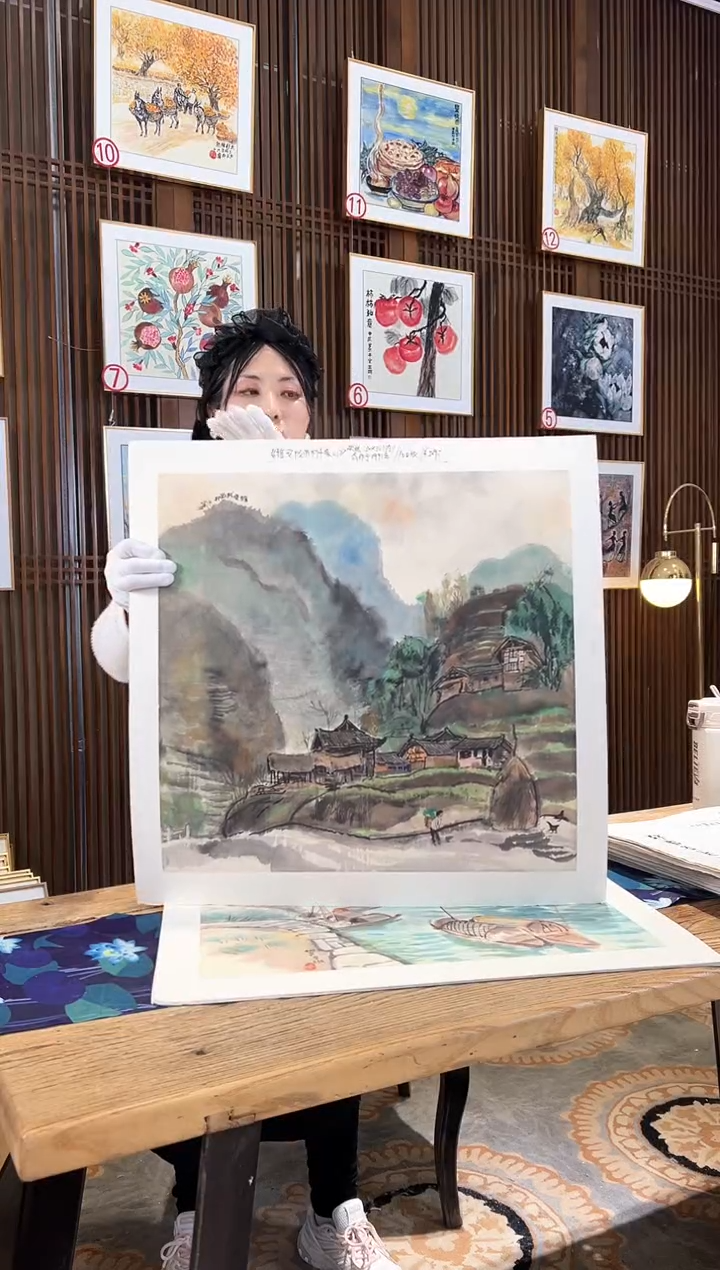 版画耿玉琨名章限量版画S