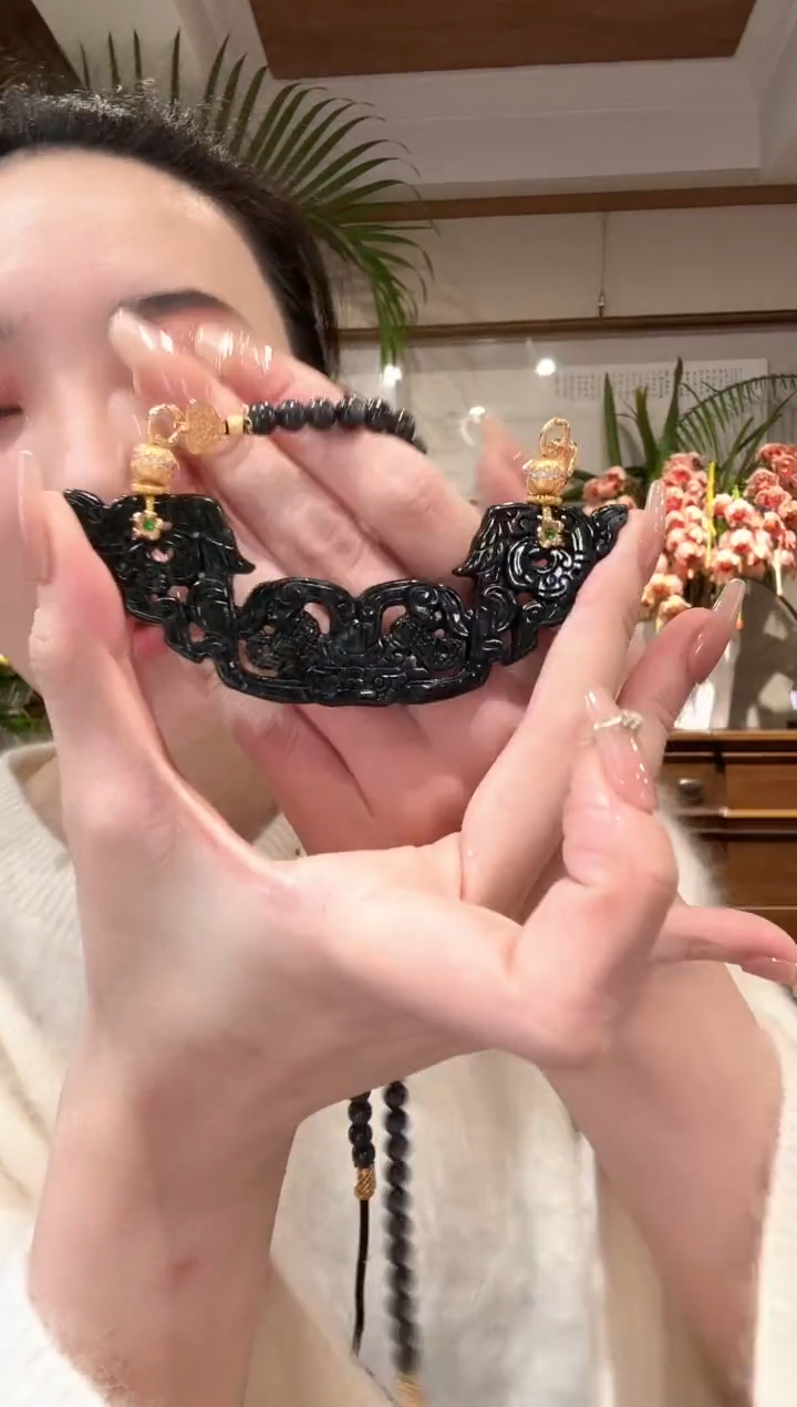 【闪购商品】翡翠颈饰未镶嵌国风