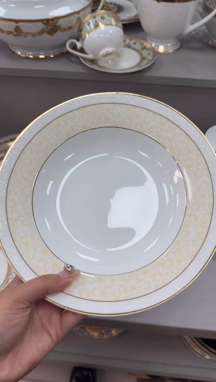 【闪购商品】瓷片9寸草帽盘2个  福利价  福利价