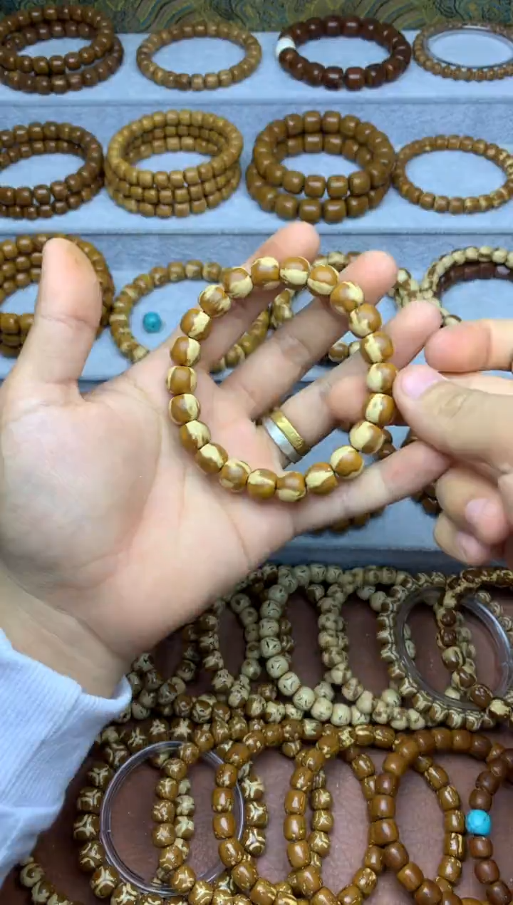 手串紫金鼠11尺寸实心三花西瓜皮精品