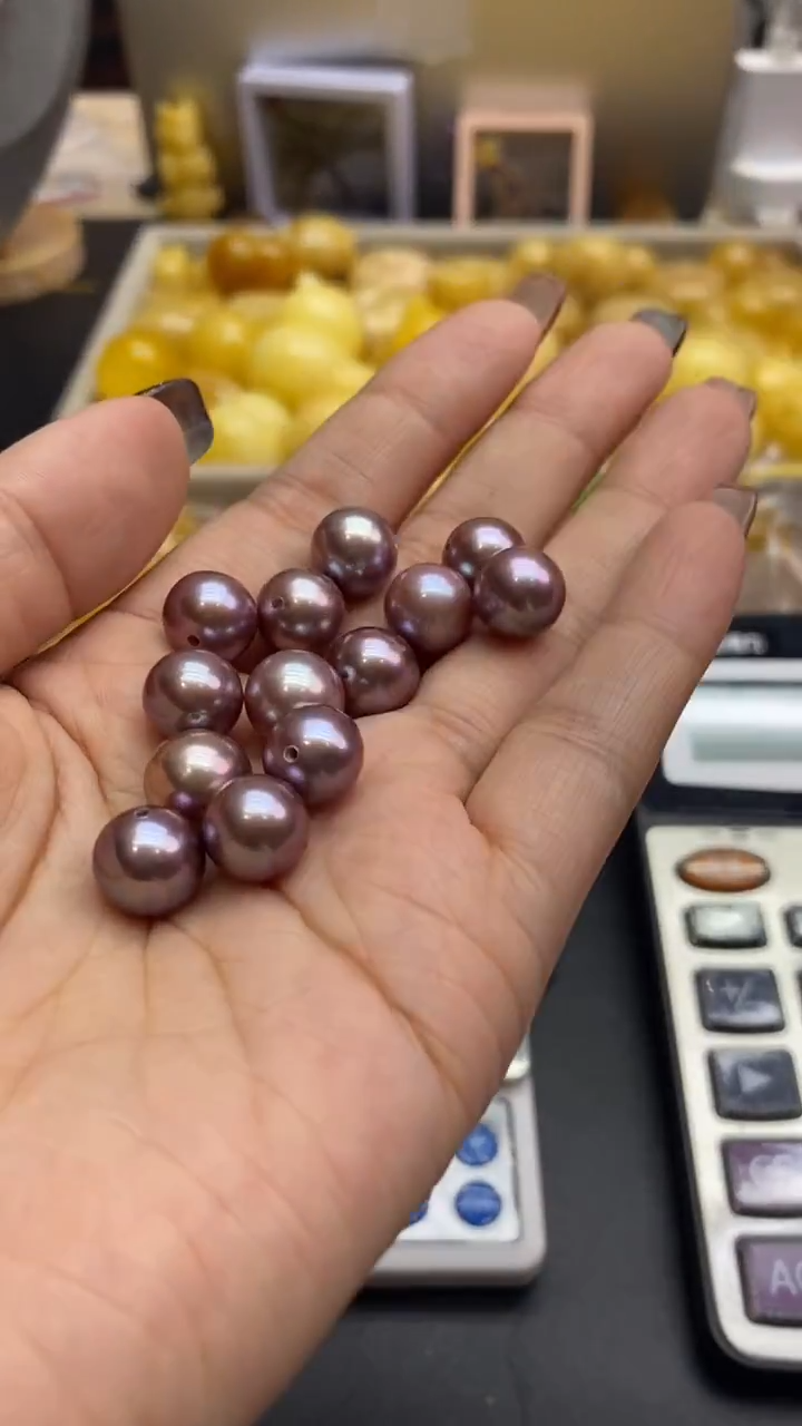 未镶嵌珠宝奇石淡水珍珠103多样性发其中2个