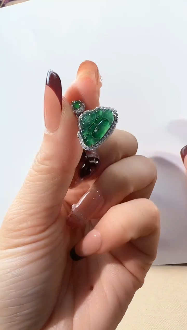 【闪购商品】翡翠颈饰银S925镶嵌KT24090702