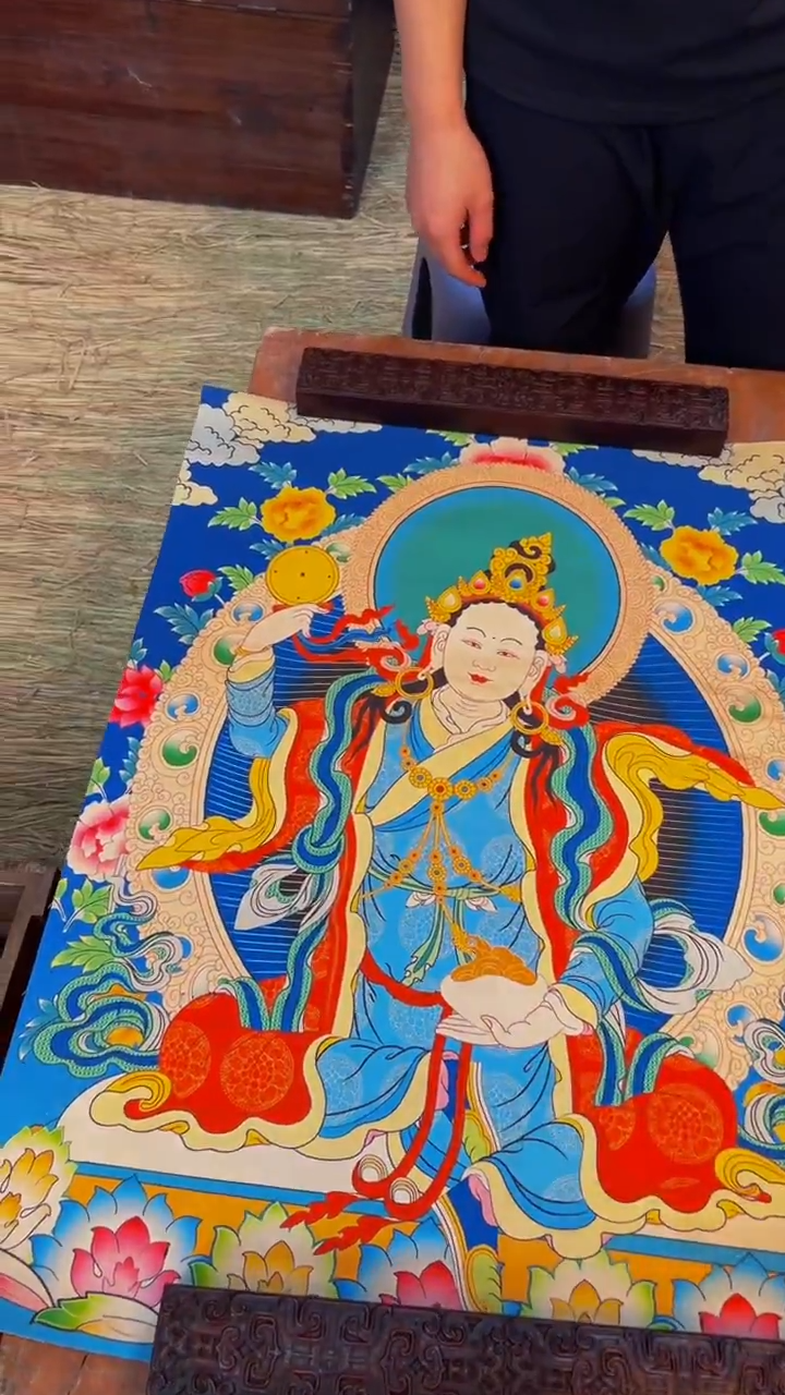 装裱画董****飞精品手绘唐卡链接--A