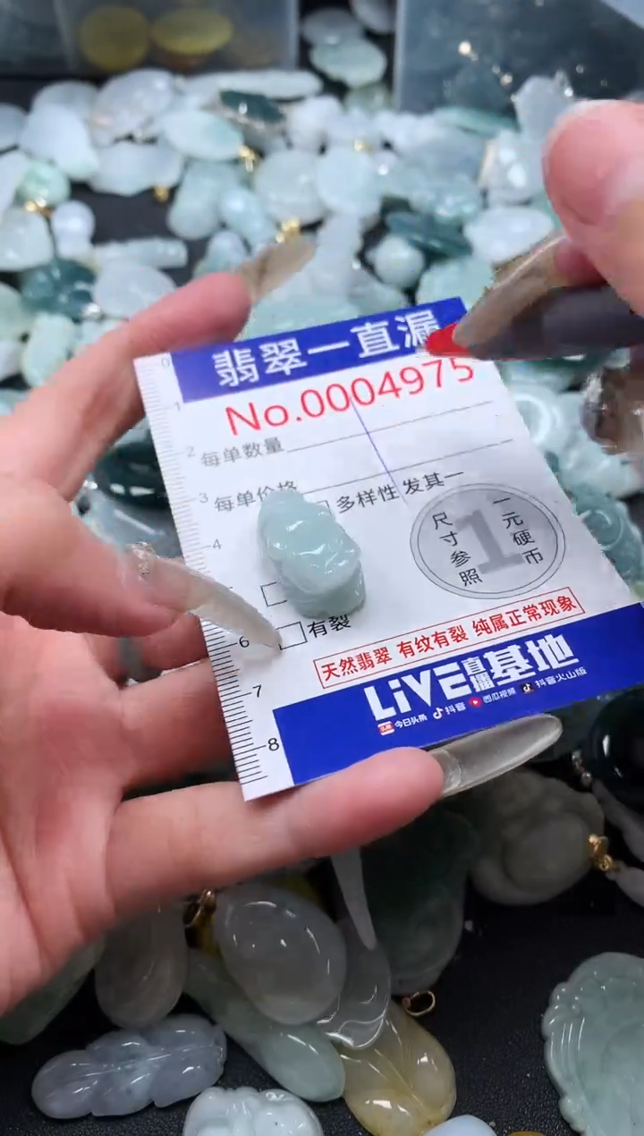 【闪购商品】翡翠吊坠(不含链)未镶嵌4975