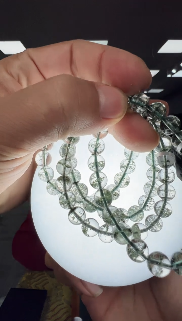 【闪购商品】水晶手链未镶嵌B81 xl3277约8mm多样性发一