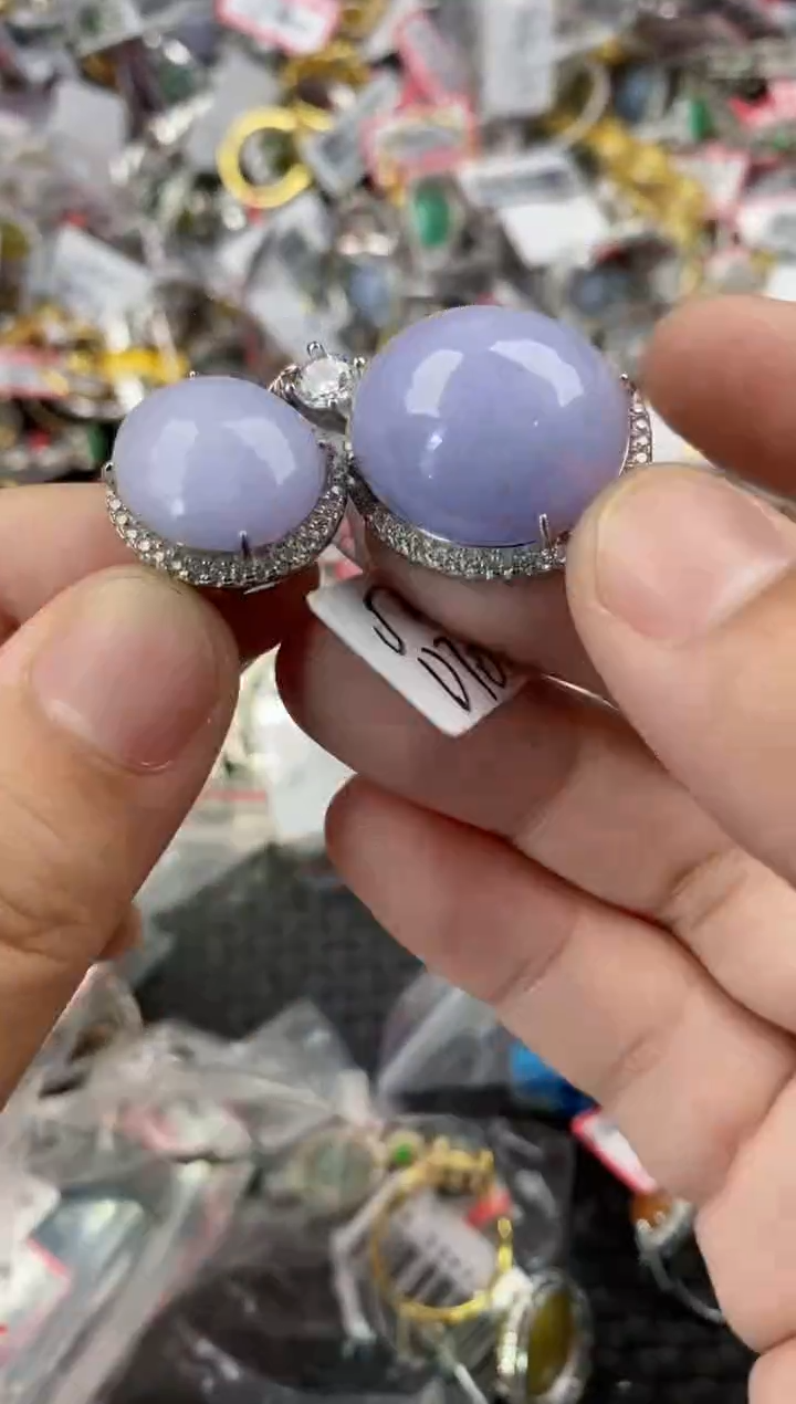 银S925镶嵌戒指翡翠22222   1