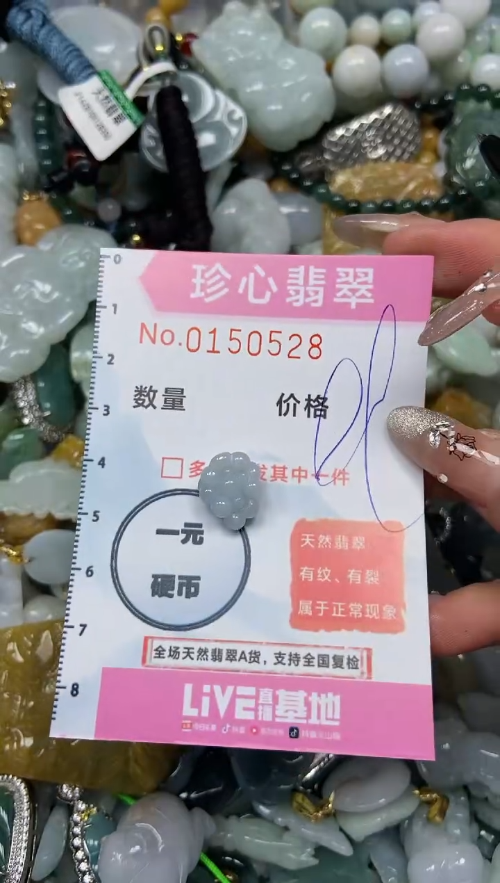 【闪购商品】翡翠颈饰未镶嵌闪购0150528