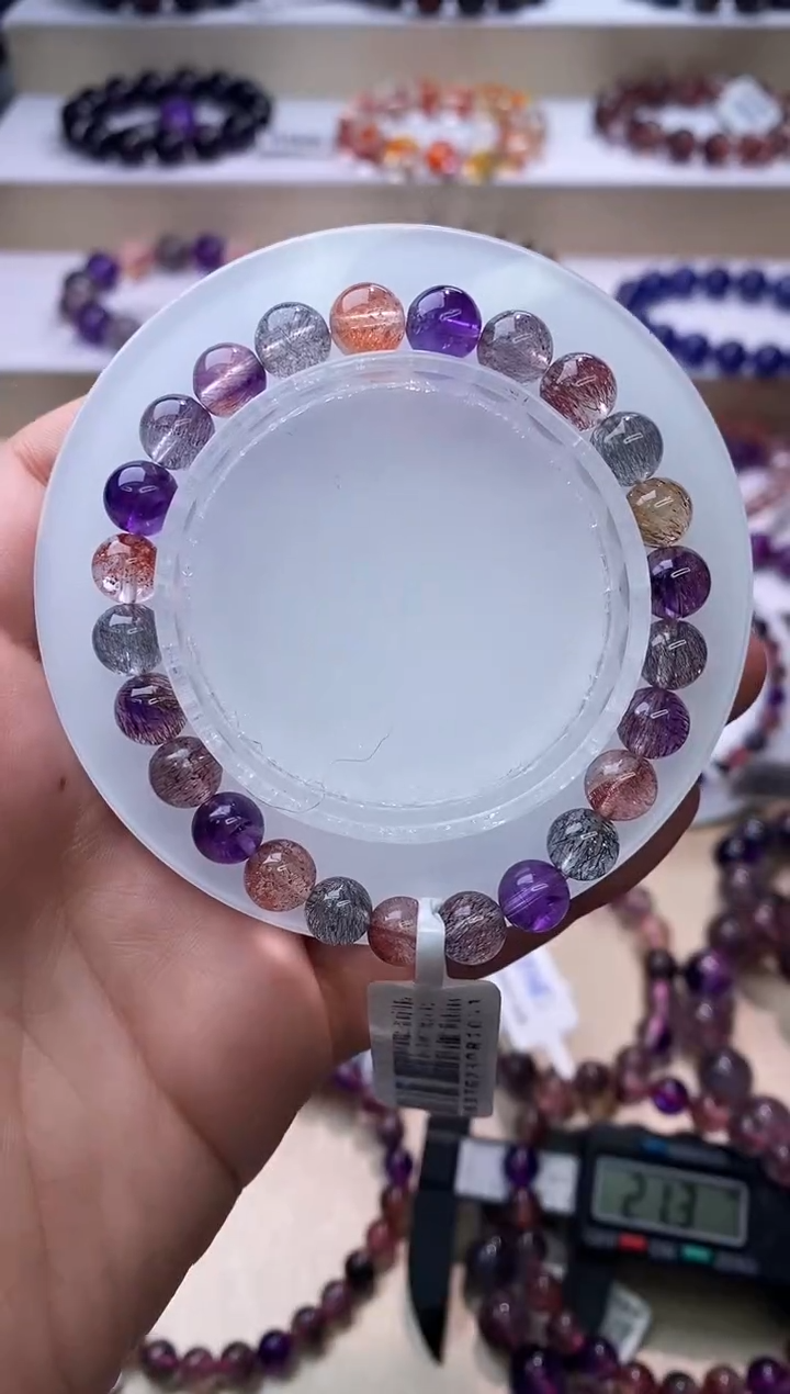 【闪购商品】水晶手链未镶嵌糖果仙女超七单圈7m+