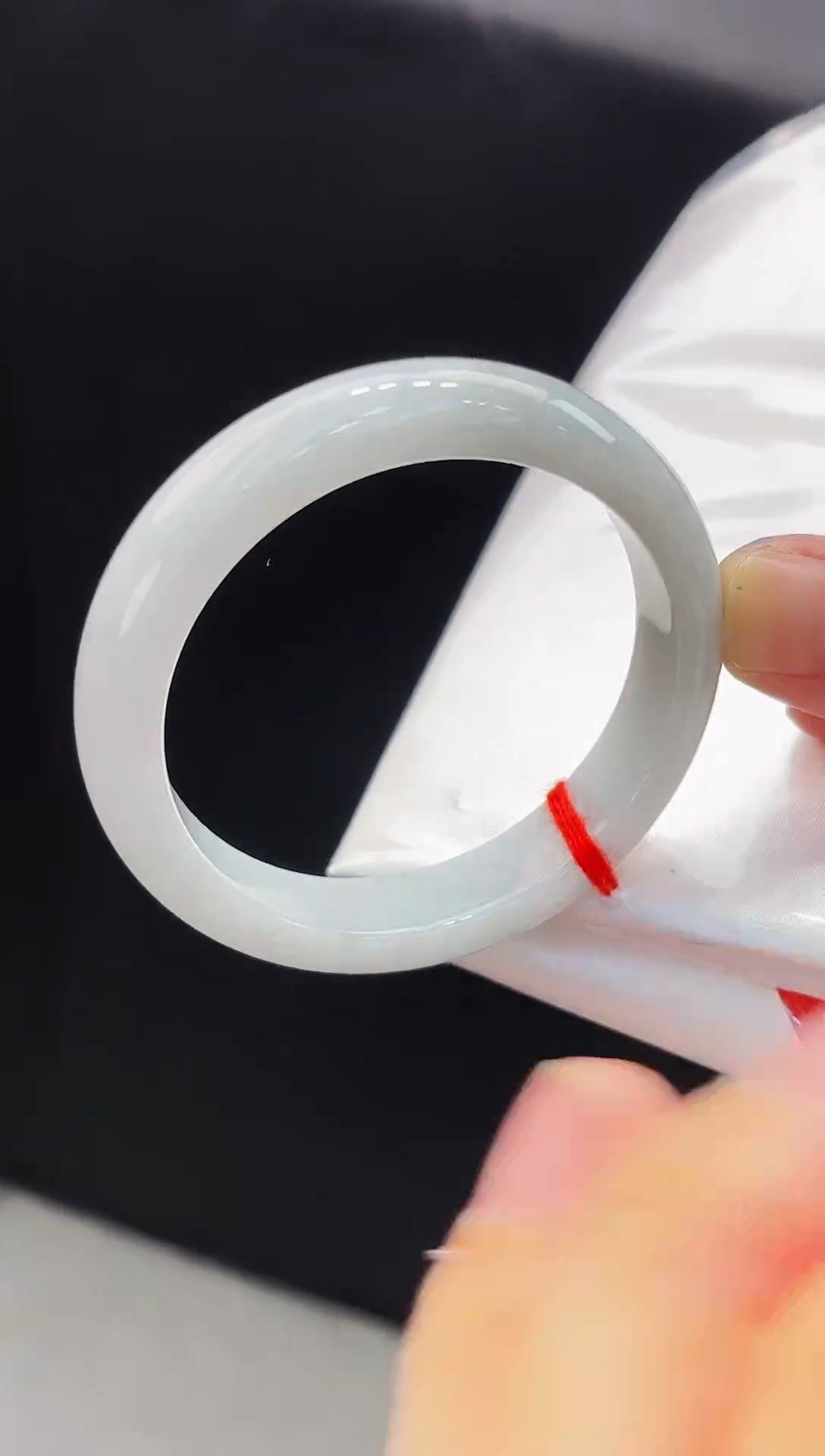 翡翠手镯未镶嵌53-55翡翠手镯5