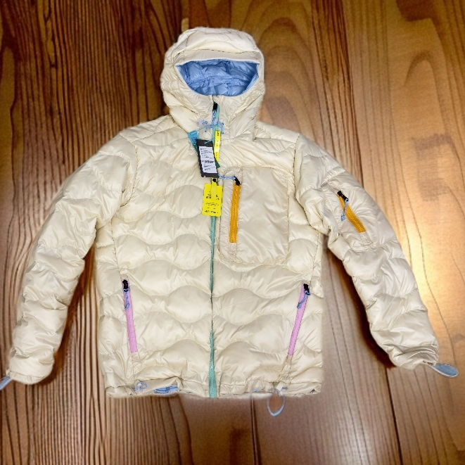 城市吐司连帽羽绒服撞色男女情侣款多口袋秋冬超轻量化平替小众