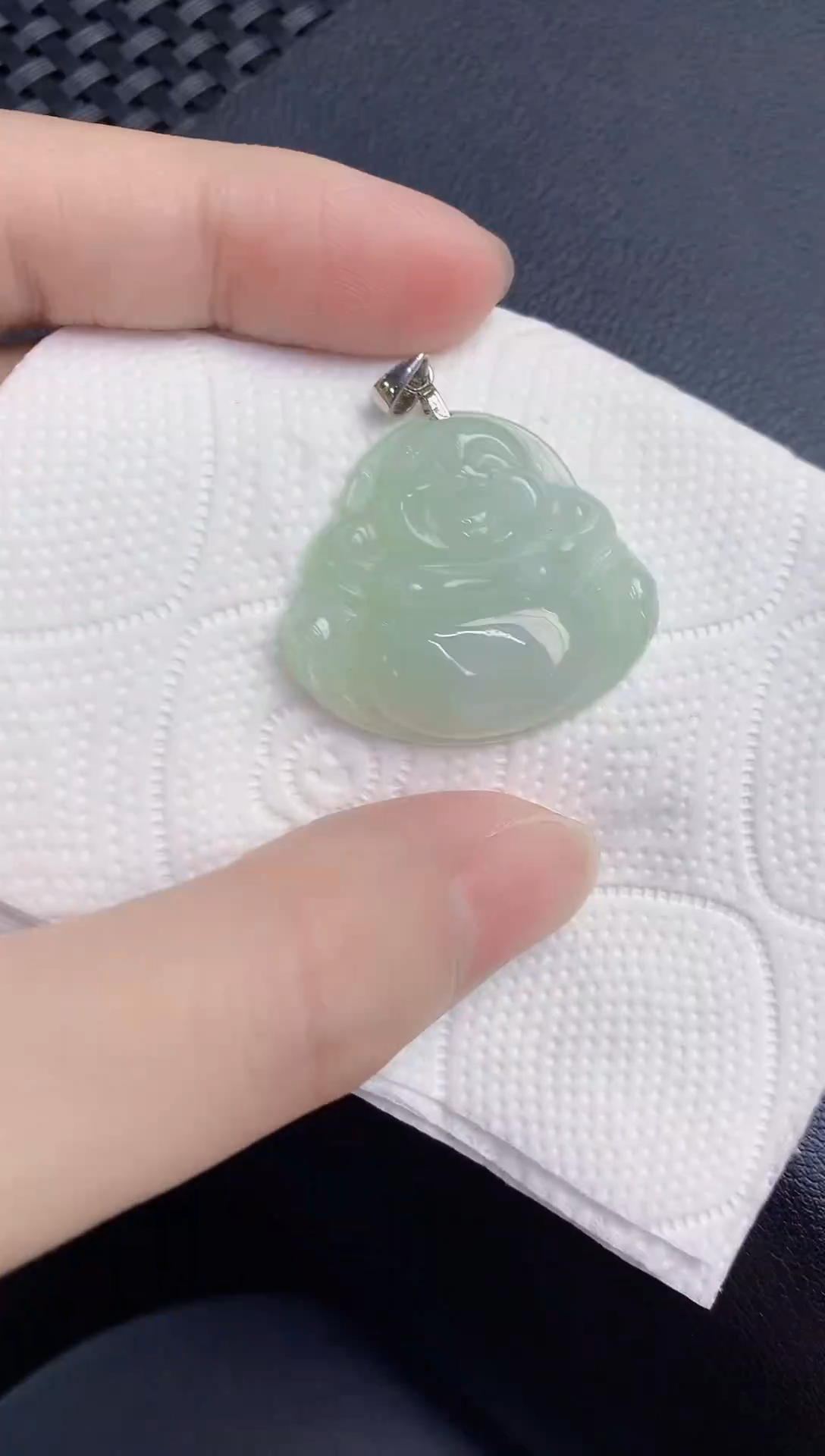 颈饰未镶嵌翡翠天然翡翠缅甸A货