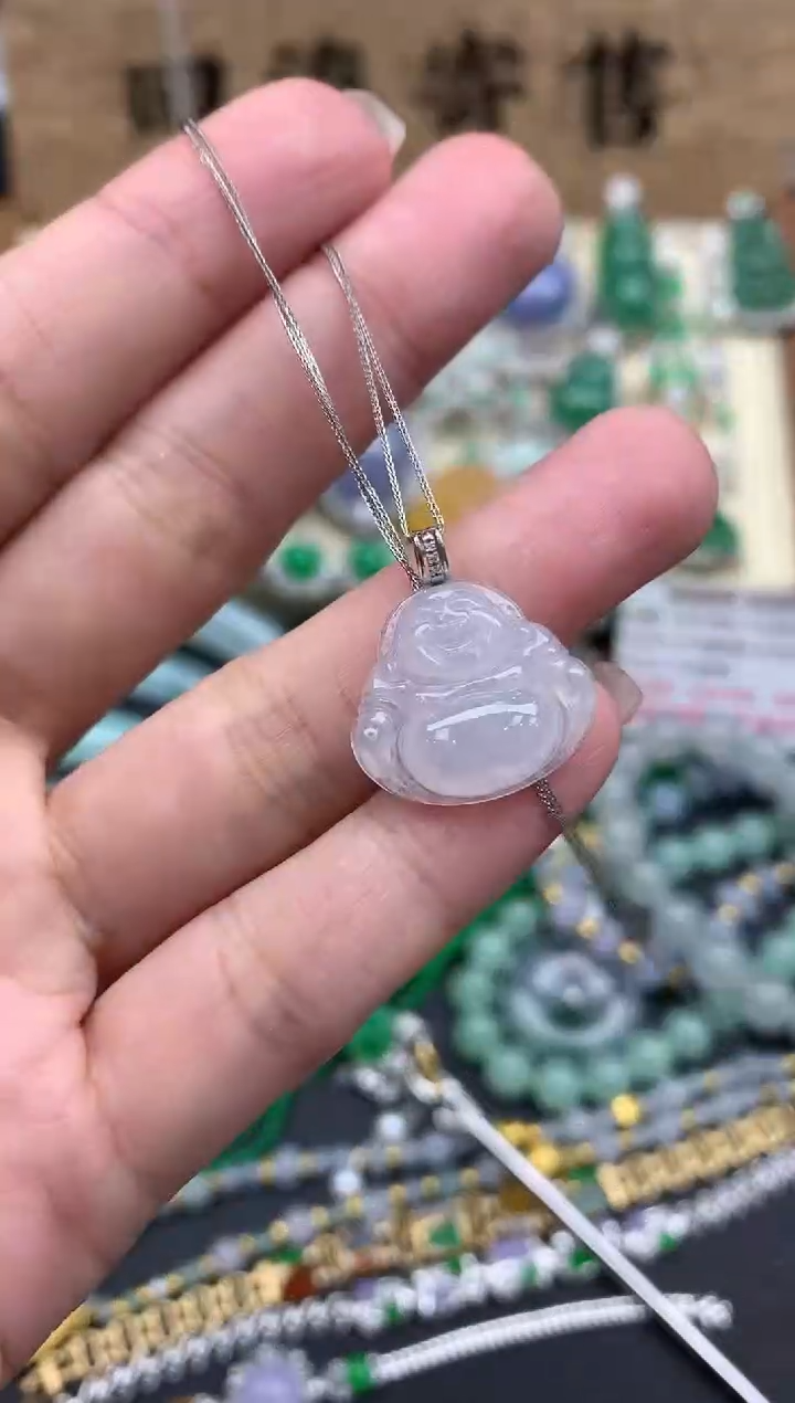 【闪购商品】翡翠颈饰18K金镶嵌342-中国好珍宝