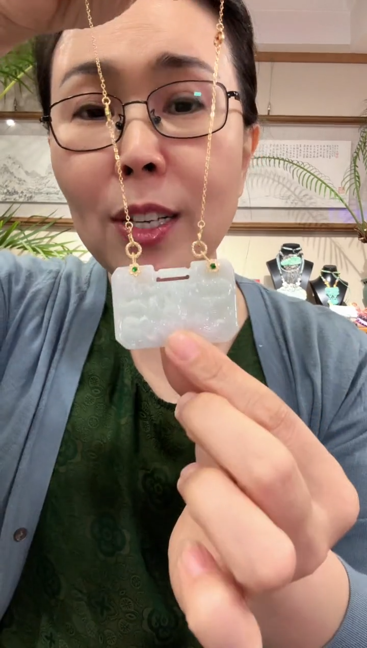 【闪购商品】翡翠颈饰未镶嵌国风