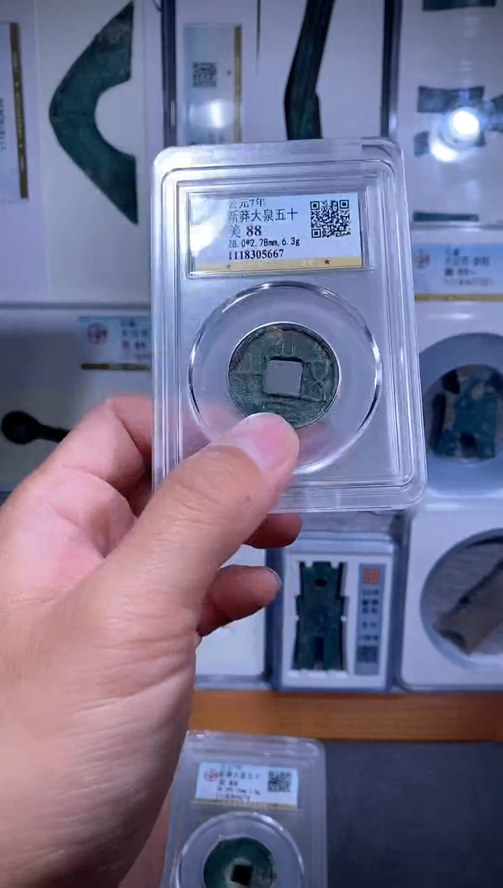 【闪购商品】铜品泉 新莽大泉五十一枚