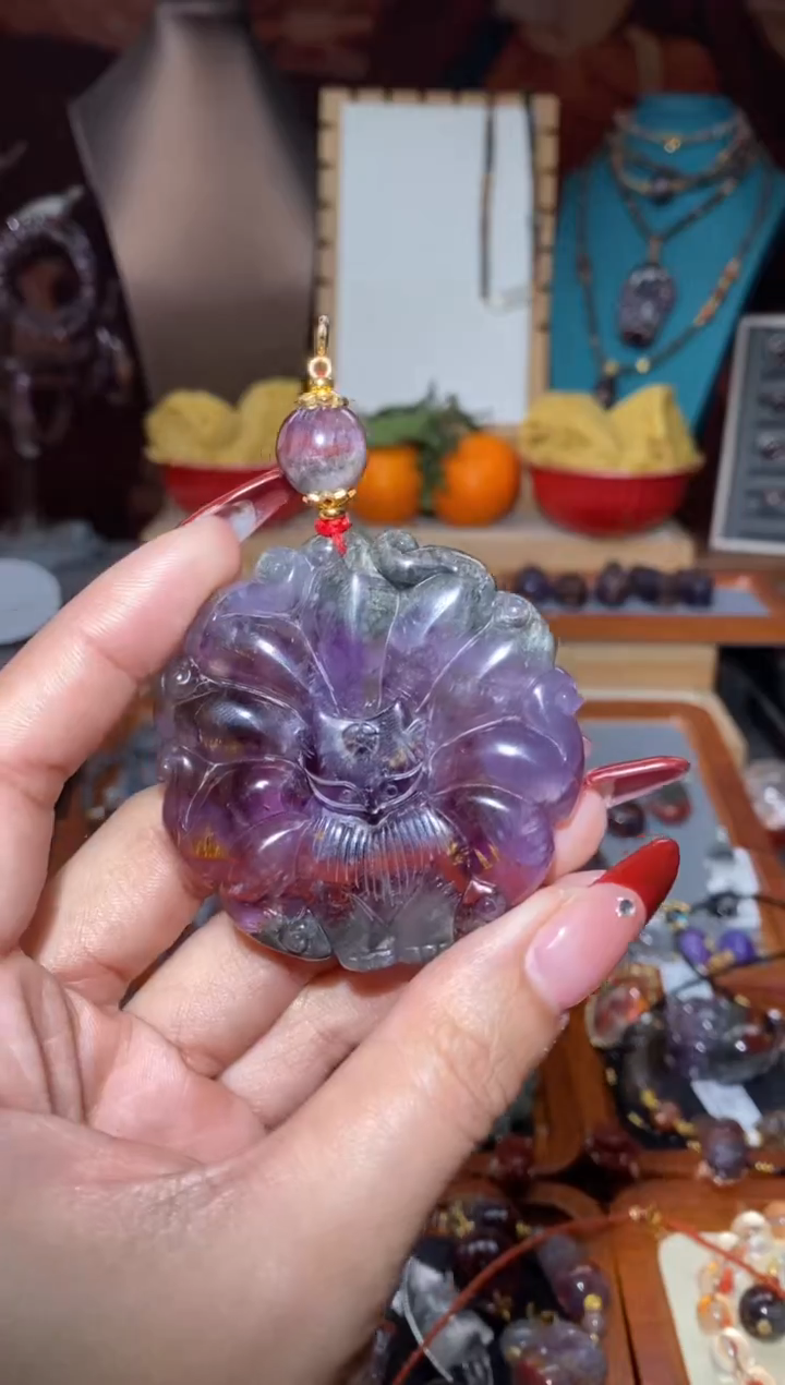 【闪购商品】水晶吊坠未镶嵌极光凤九
