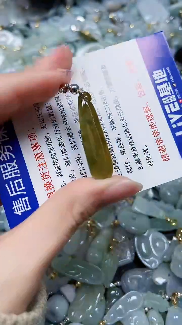 【闪购商品】翡翠颈饰未镶嵌闪购00009365