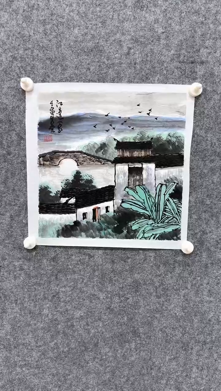 国画ST-WQT老师绘画作品
