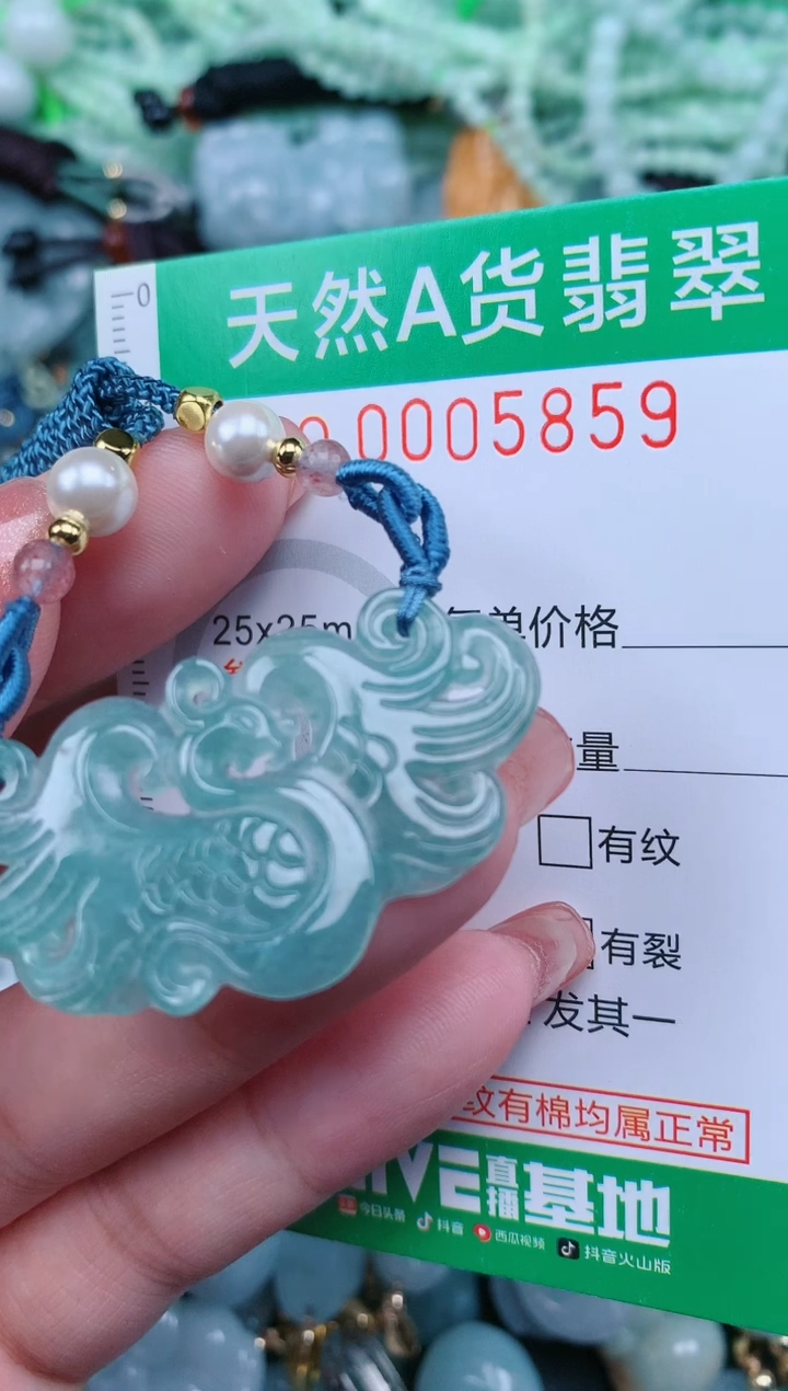 【闪购商品】翡翠颈饰未镶嵌.0005859