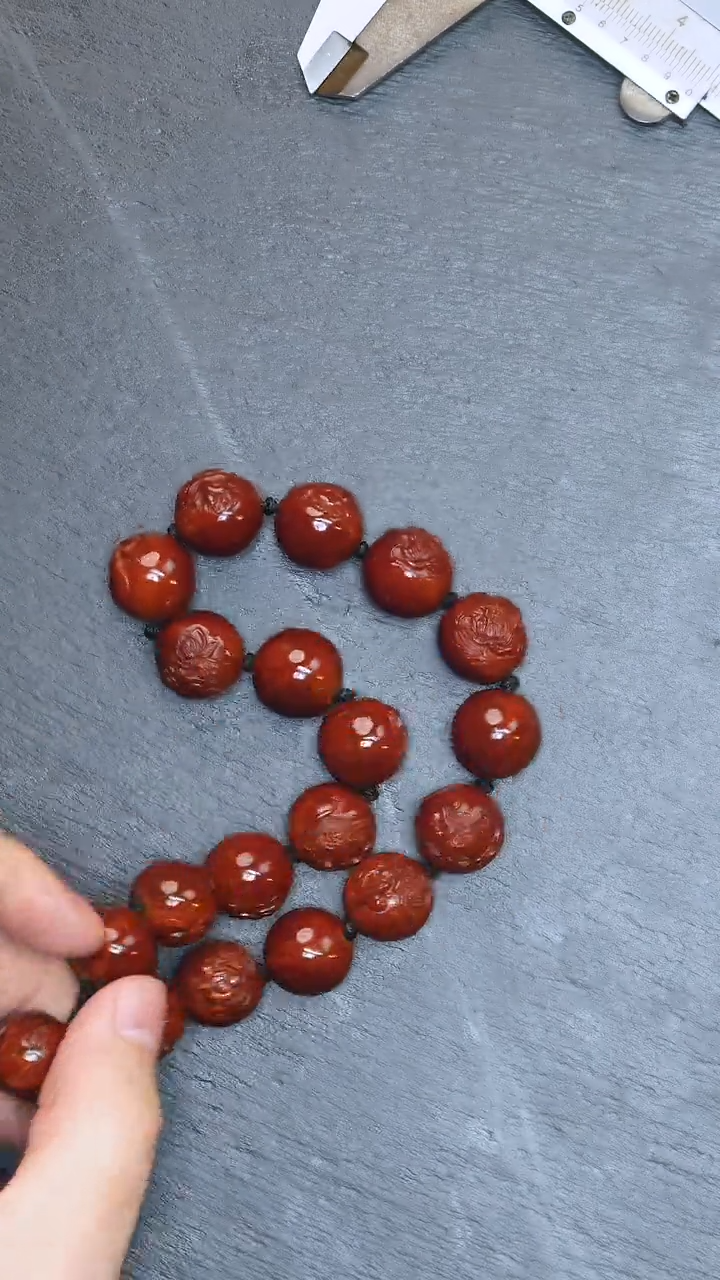 【闪购商品】橄榄核手串光柱无相41