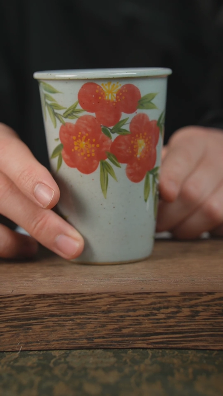 【闪购商品】杯子泥垚手作 景德镇手工手绘器物