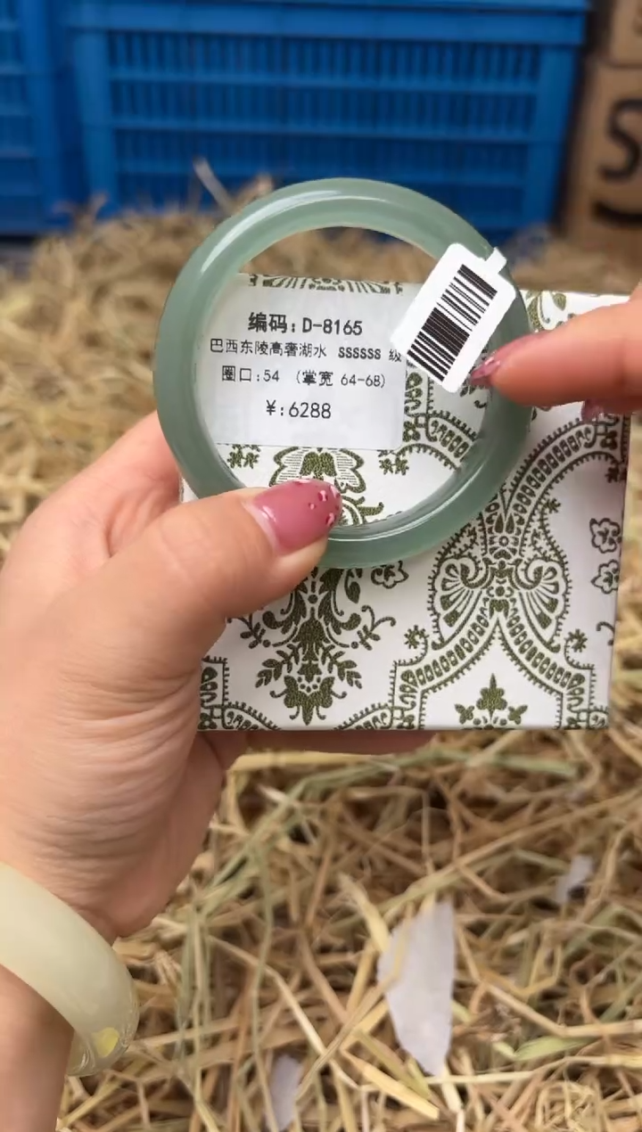 未镶嵌手镯石英质玉D-8165