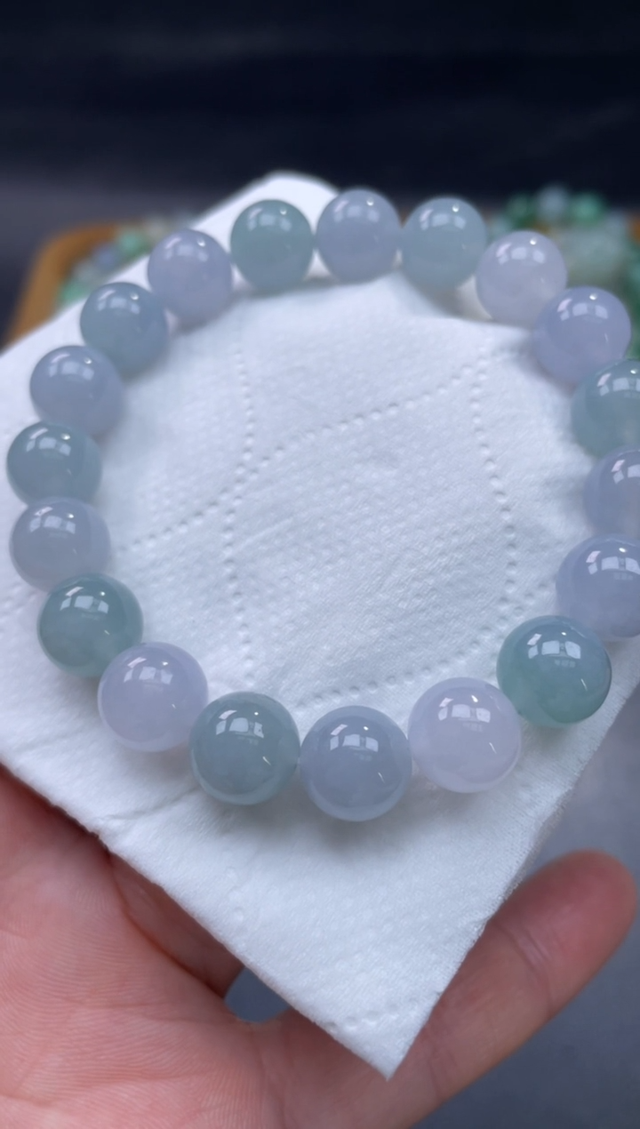 【闪购商品】翡翠手链未镶嵌52...........