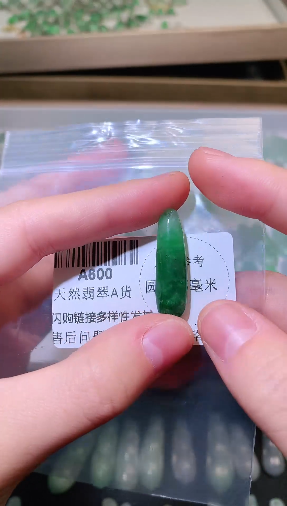 【闪购商品】翡翠颈饰未镶嵌精美翡翠A600