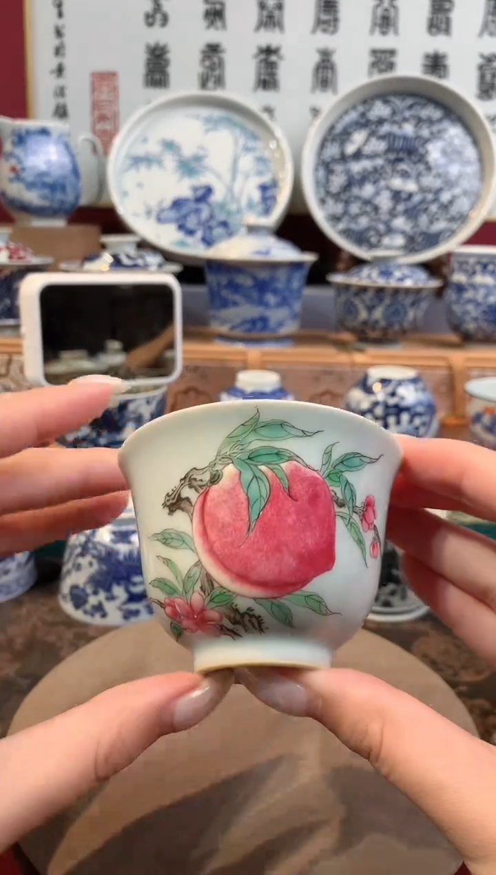 粉彩杯子杯子杯子