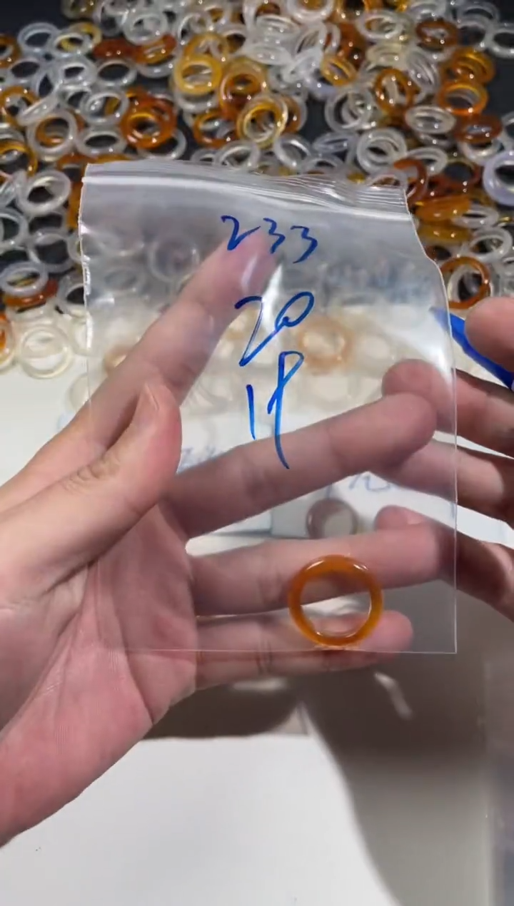 【闪购商品】玛瑙/玉髓戒圈未镶嵌233