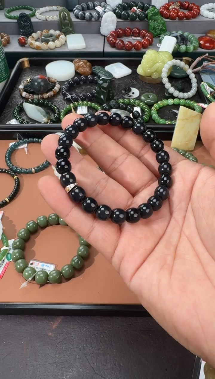 手链未镶嵌和田玉 多样性发一件THTY--