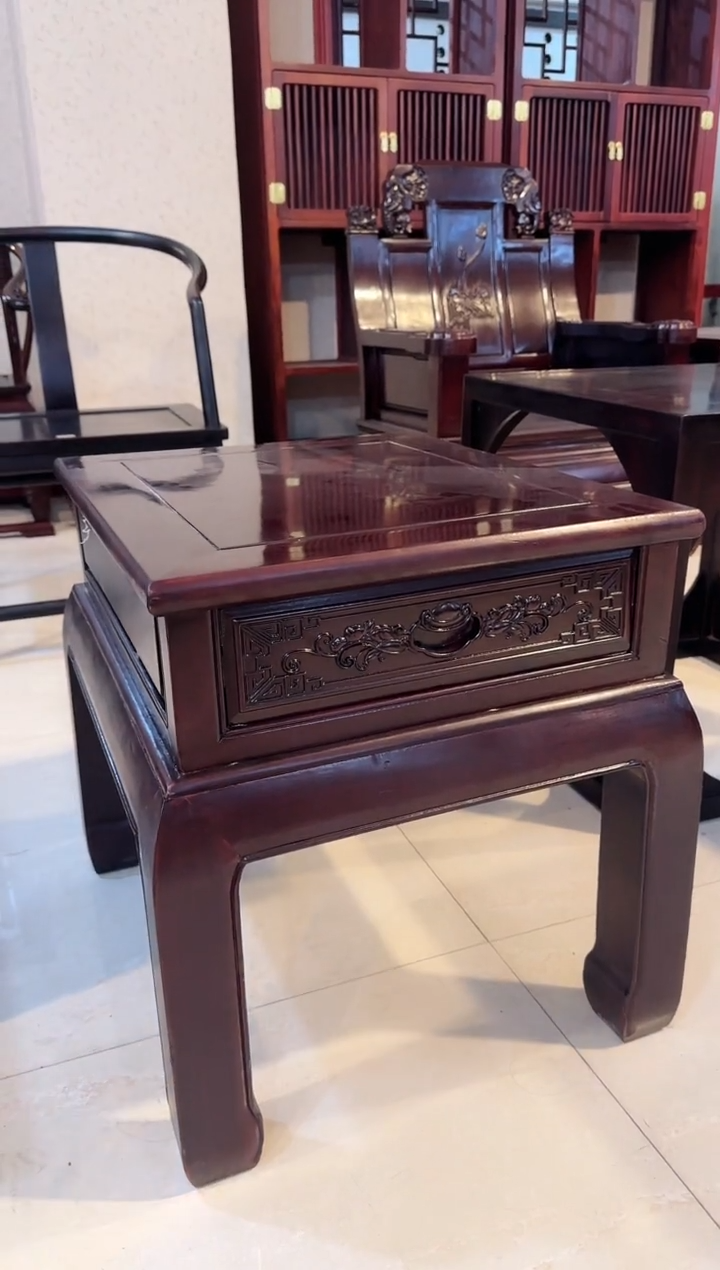 【闪购商品】非洲酸枝木沙发几 角几