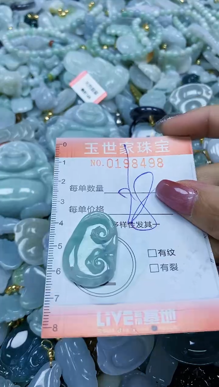 【闪购商品】翡翠颈饰未镶嵌闪购0198498