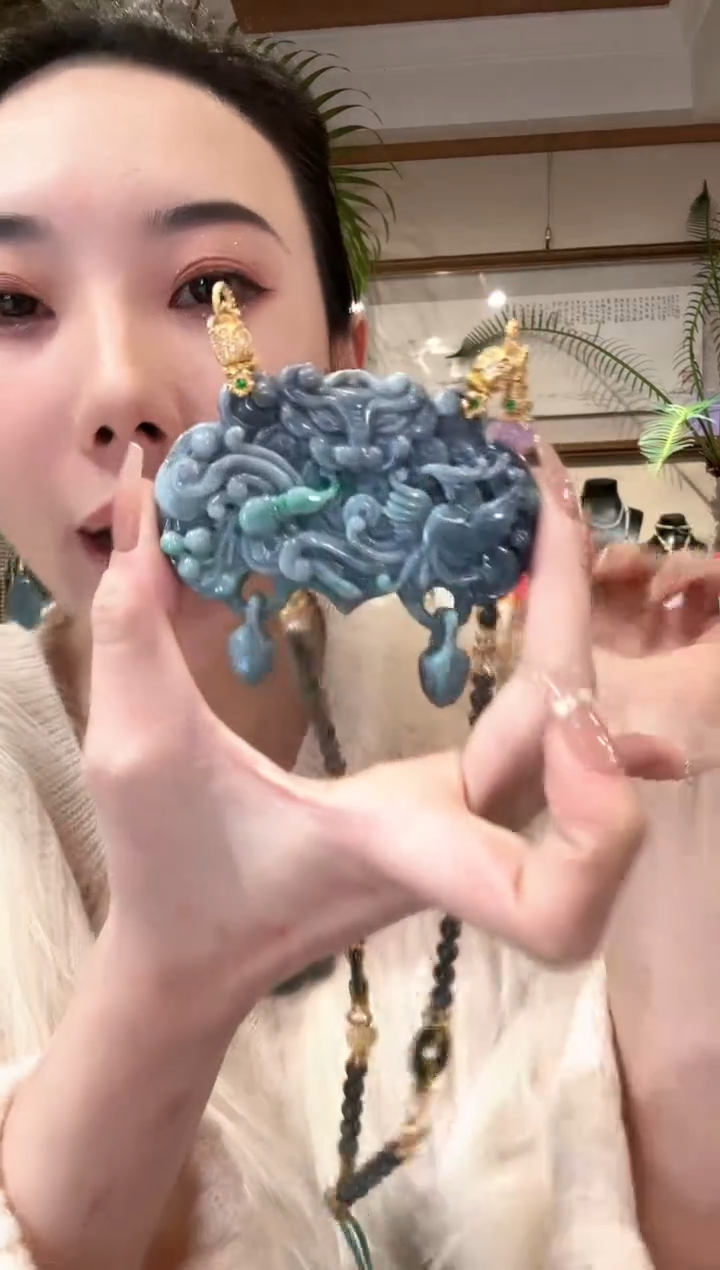 【闪购商品】翡翠颈饰未镶嵌国风